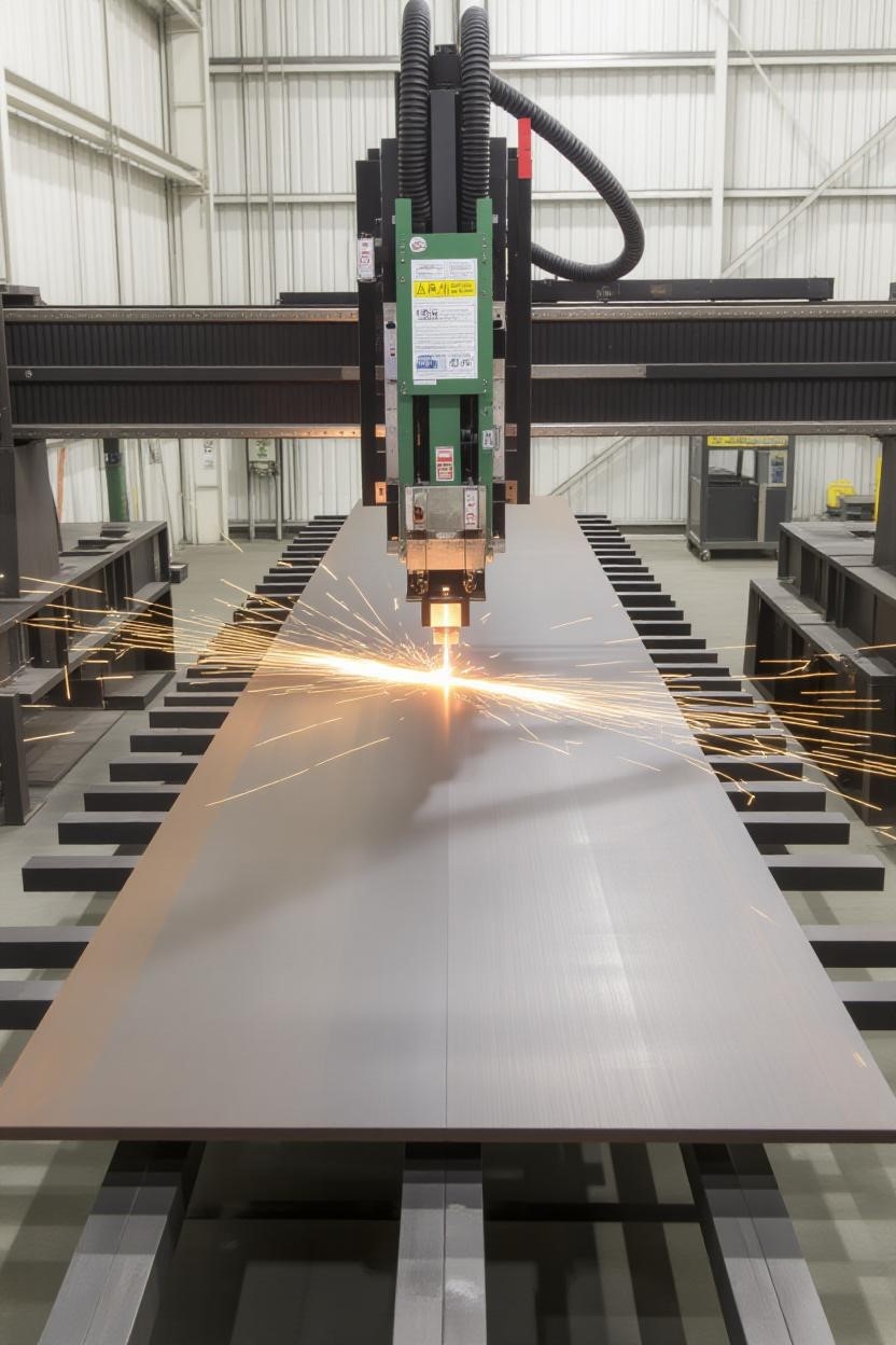 خدمات صنعتی برش لیزری فلزات