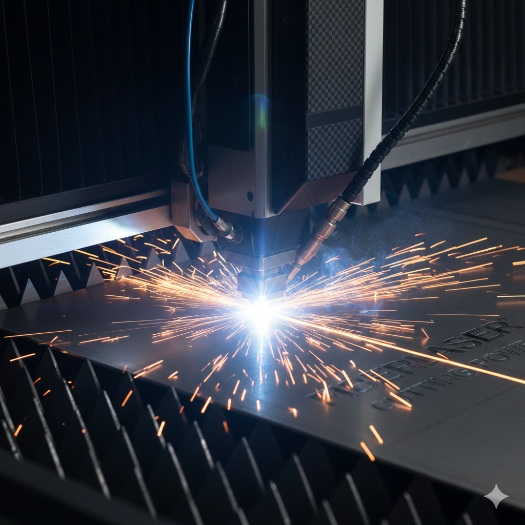 انجام خدمات برش لیزری فلزات