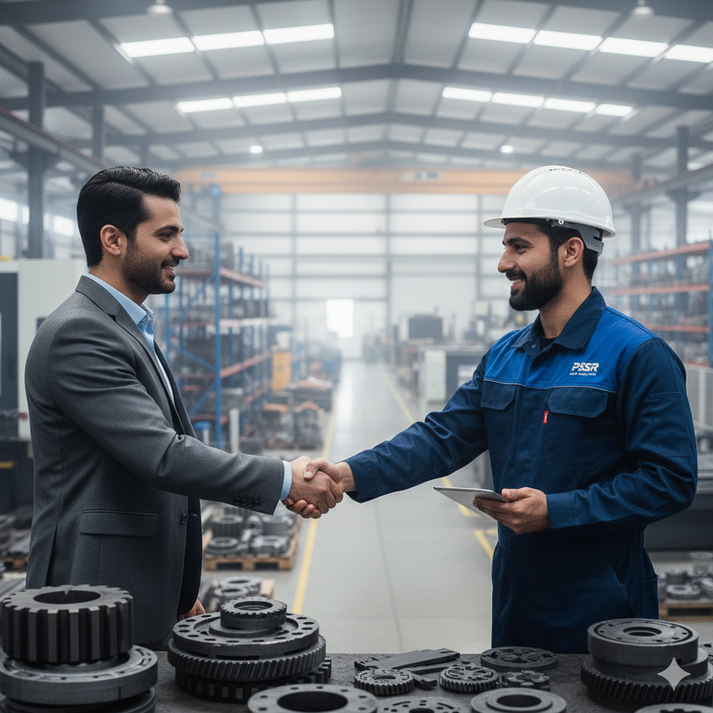 انتخاب پیمانکار خدمات برش لیزری